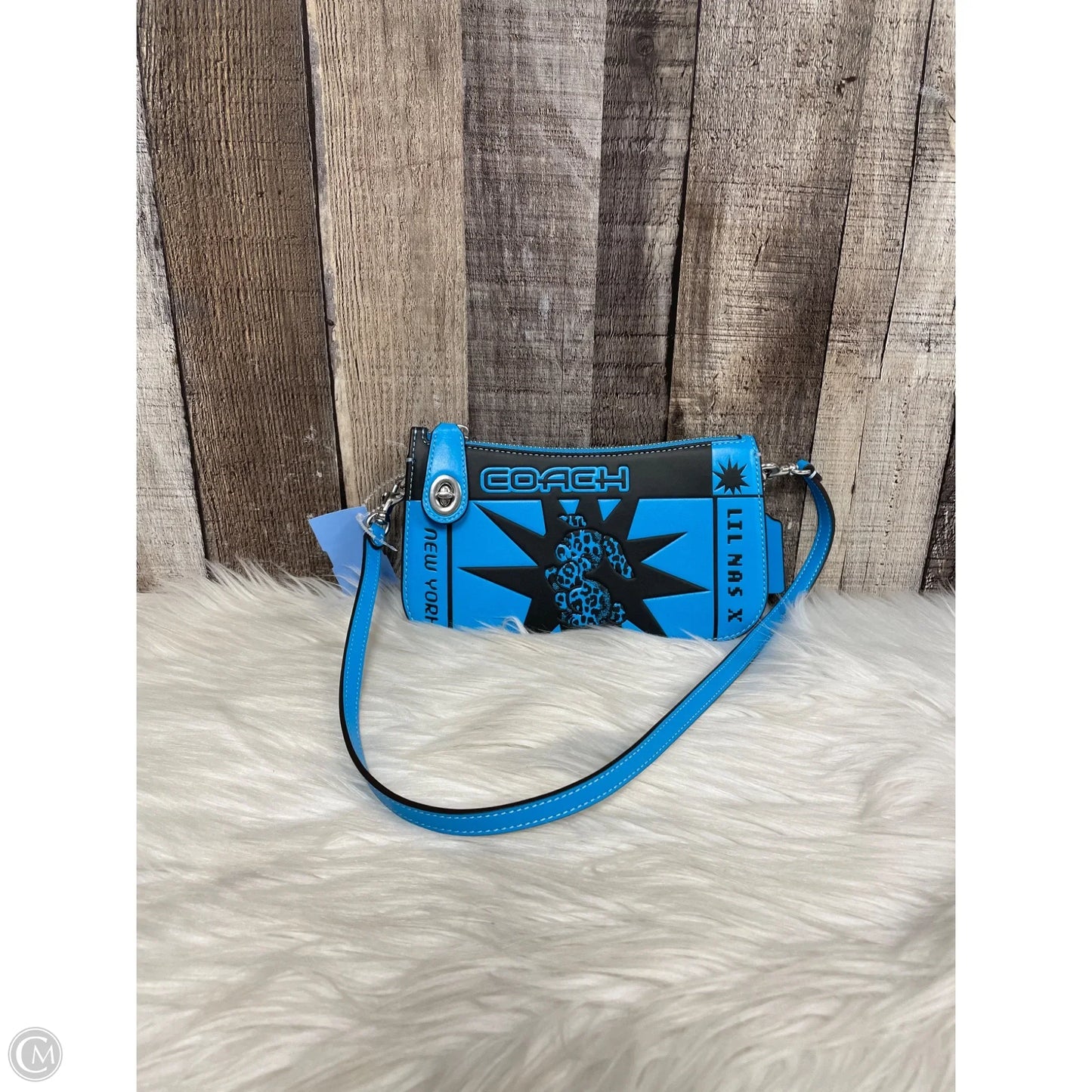 Handbag Designer By Coach, Size: Small