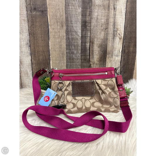 Crossbody Designer By Coach, Size: Small