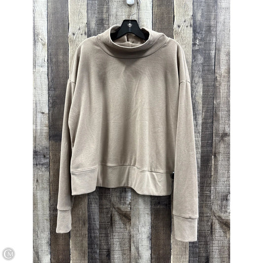 Top Long Sleeve By Bearpaw In Taupe, Size: Xl