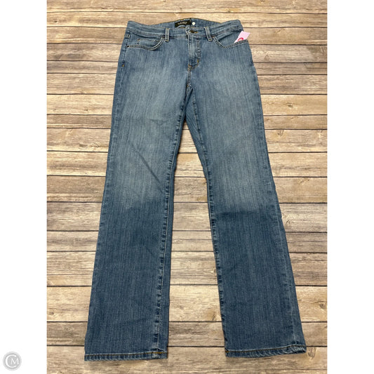 Jeans Straight By Ralph Lauren In Blue Denim, Size: 8