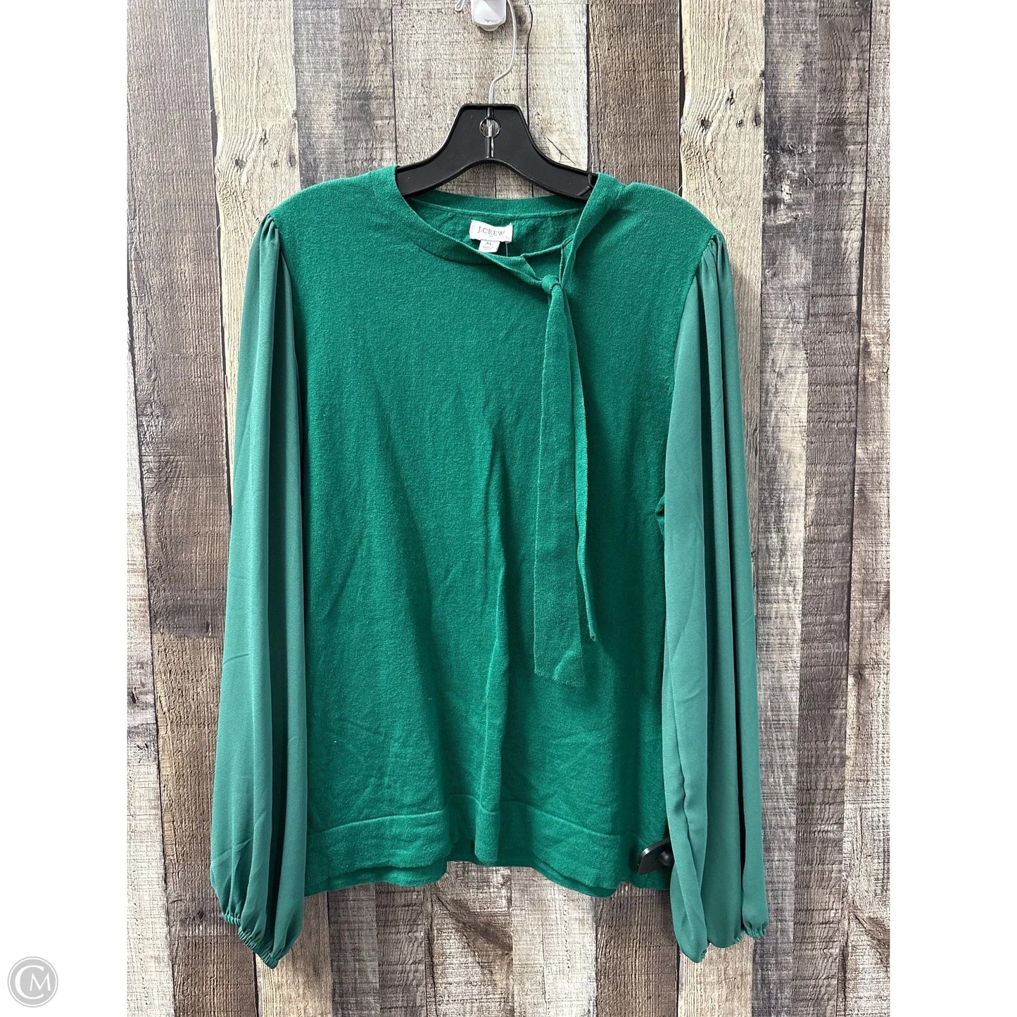 Sweater By J. Crew In Green, Size: Xl