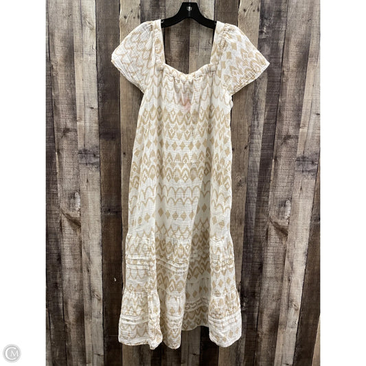 Dress Casual Maxi By Sonoma In Beige, Size: M