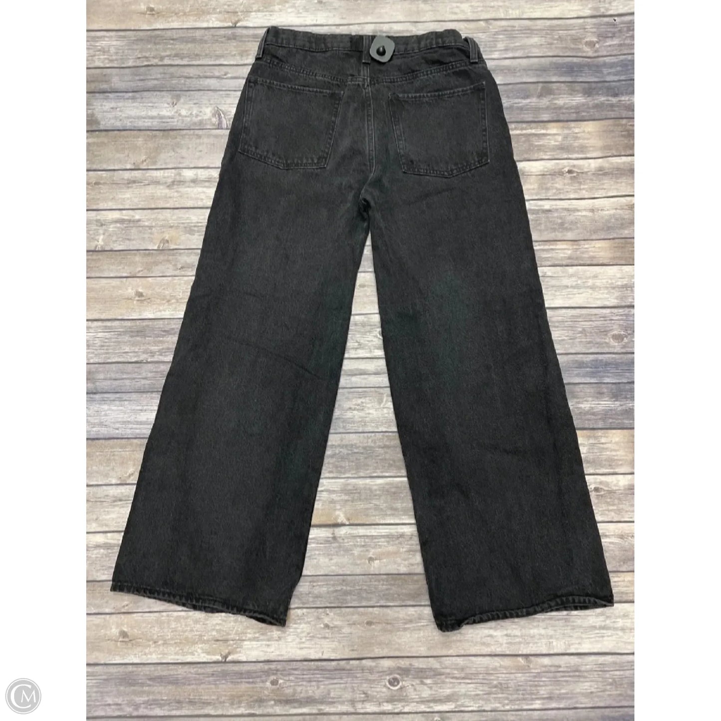 Jeans Wide Leg By Old Navy In Black Denim, Size: 18