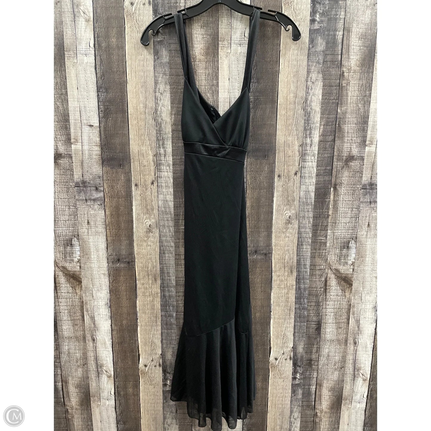 Dress Casual Maxi By Charlotte Russe In Black, Size: M