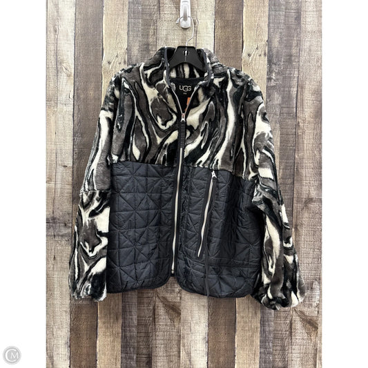 Jacket Designer By Ugg In Multi-colored, Size: M