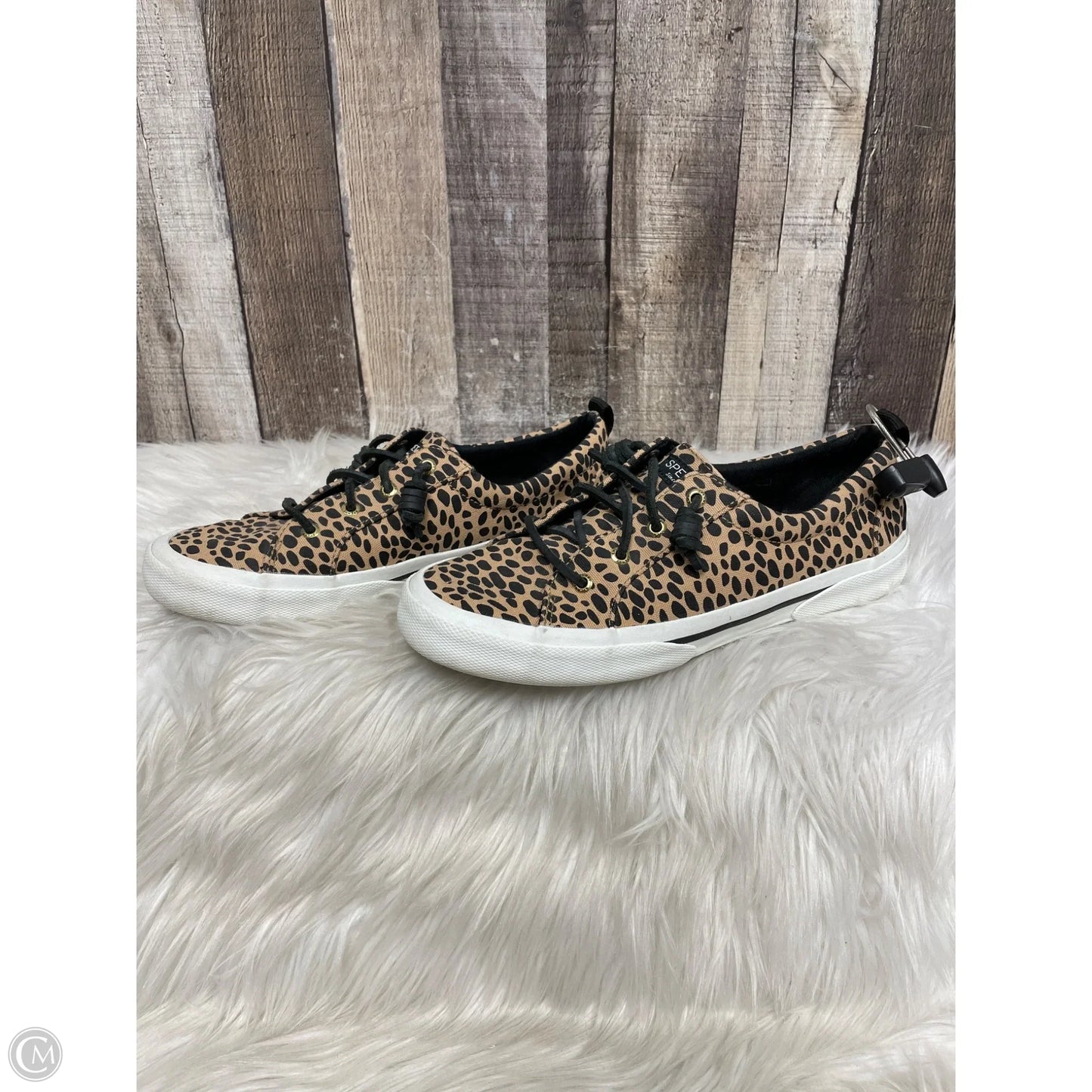 Shoes Flats By Sperry In Animal Print, Size: 9