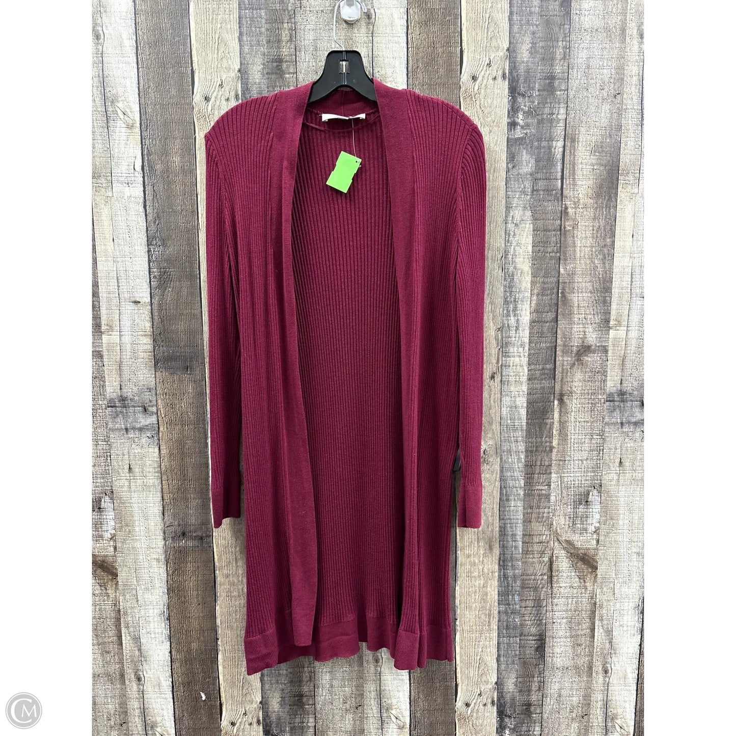 Cardigan By Loft In Red, Size: M