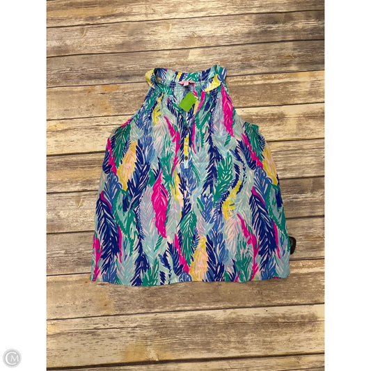 Top Sleeveless Designer By Lilly Pulitzer In Multi-colored, Size: S