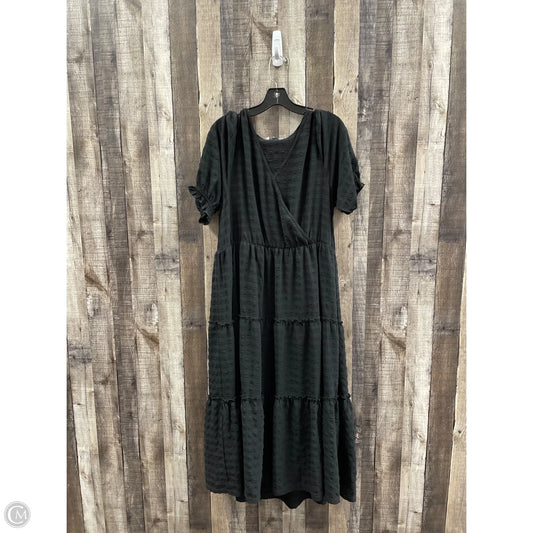 Dress Casual Maxi By Ophelia Roe In Black, Size: 1x