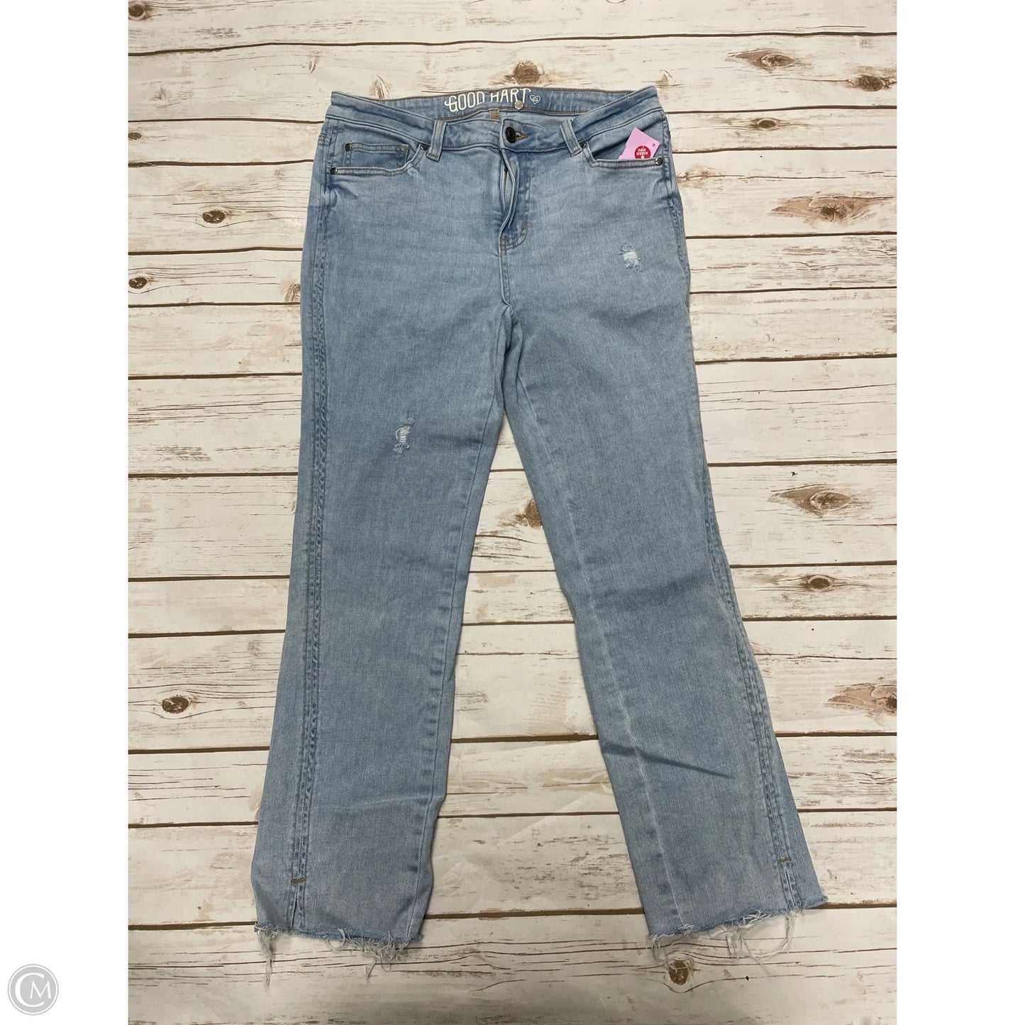 Jeans Straight By Cme In Blue Denim, Size: 8