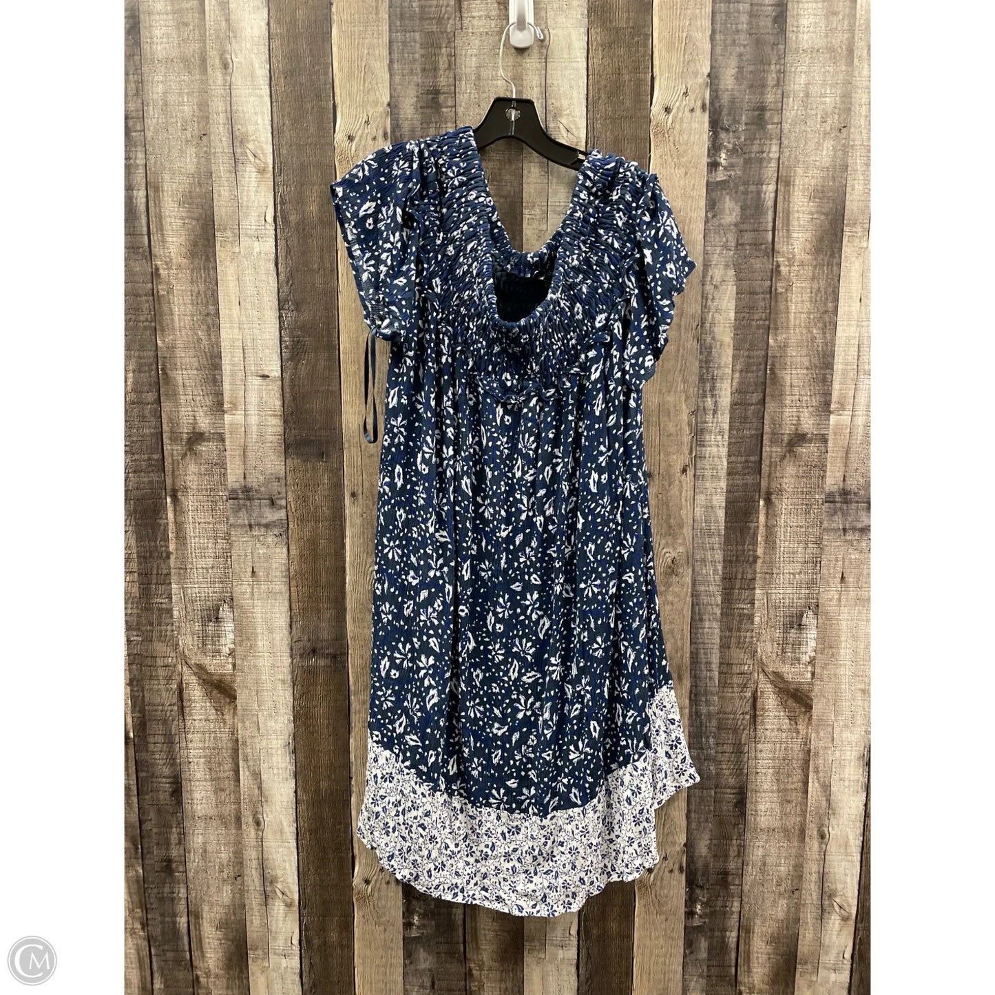 Dress Casual Short By Lane Bryant In Blue, Size: 2x