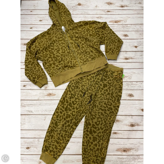 Pants Set 2pc By Joy Lab In Animal Print, Size: S