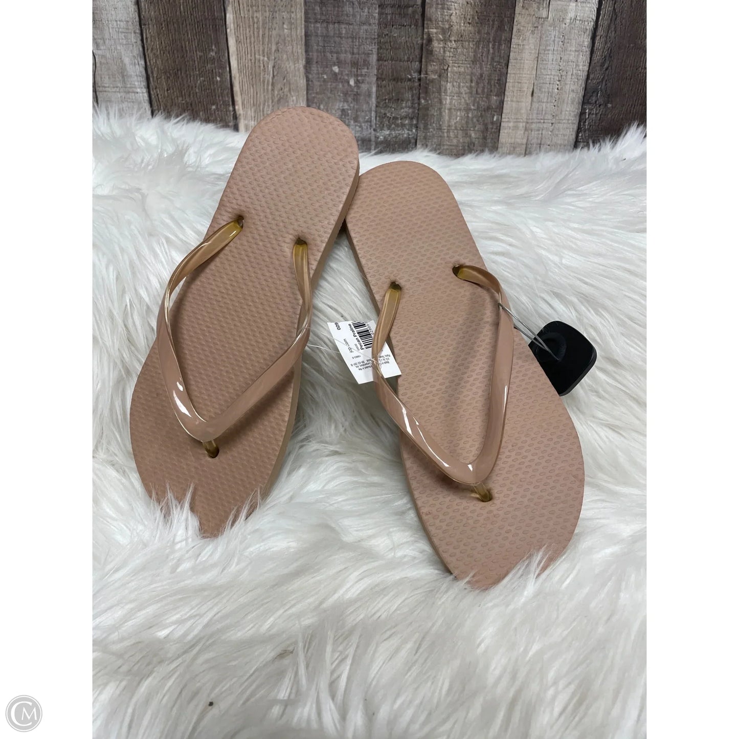 Sandals Flip Flops By Cmf In Tan, Size: 9
