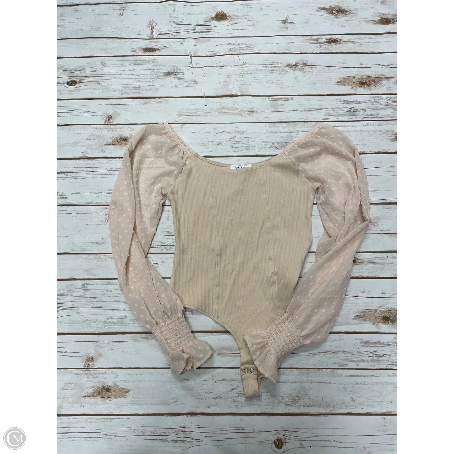 Bodysuit By Cme In Tan, Size: M