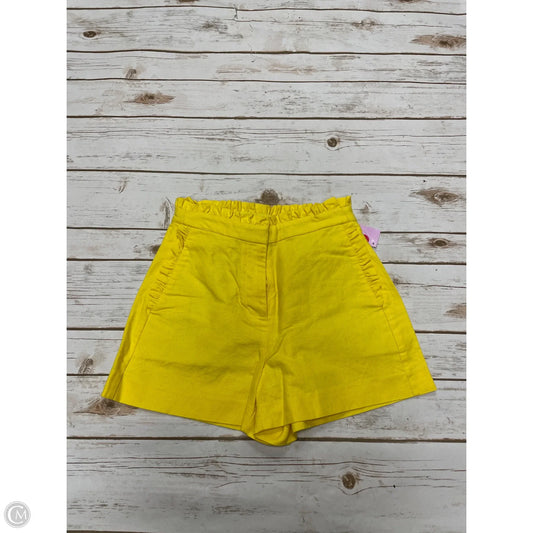 Shorts By J. Crew In Yellow, Size: 0
