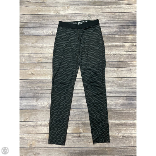 Athletic Leggings By Nike In Grey, Size: S