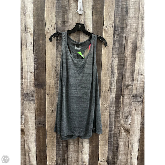 Athletic Tank Top By Livi Active In Grey, Size: L