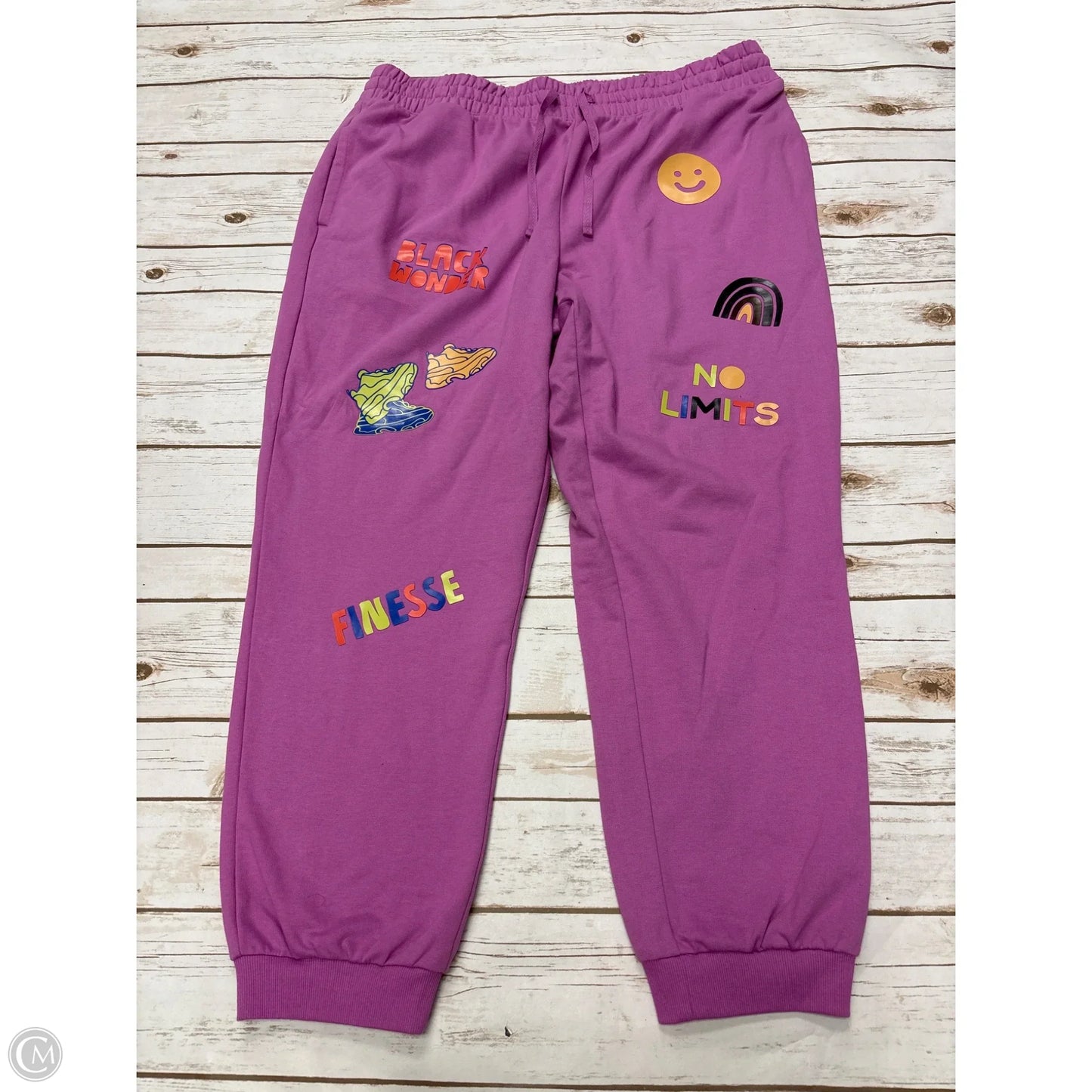 Athletic Pants By Target-designer In Pink, Size: 1x