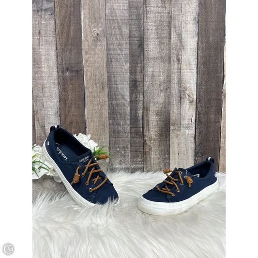 Shoes Sneakers By Sperry In Navy, Size: 6.5