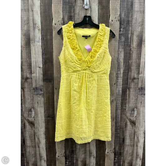 Dress Casual Short By Tiana B In Yellow, Size: M