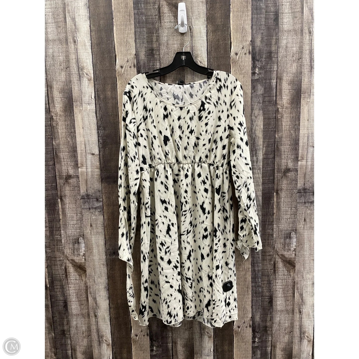 Dress Casual Midi By Shein In Multi-colored, Size: L