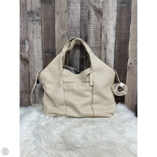 Handbag Leather By Vince Camuto, Size: Large