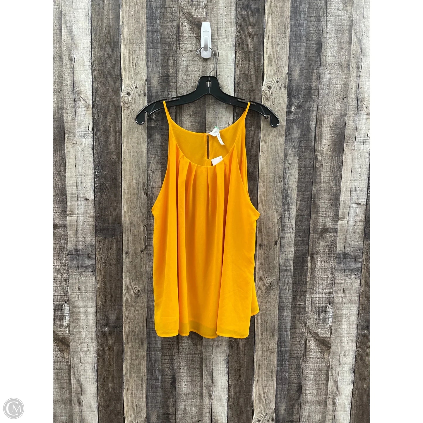 Top Sleeveless By Cme In Gold, Size: 2x