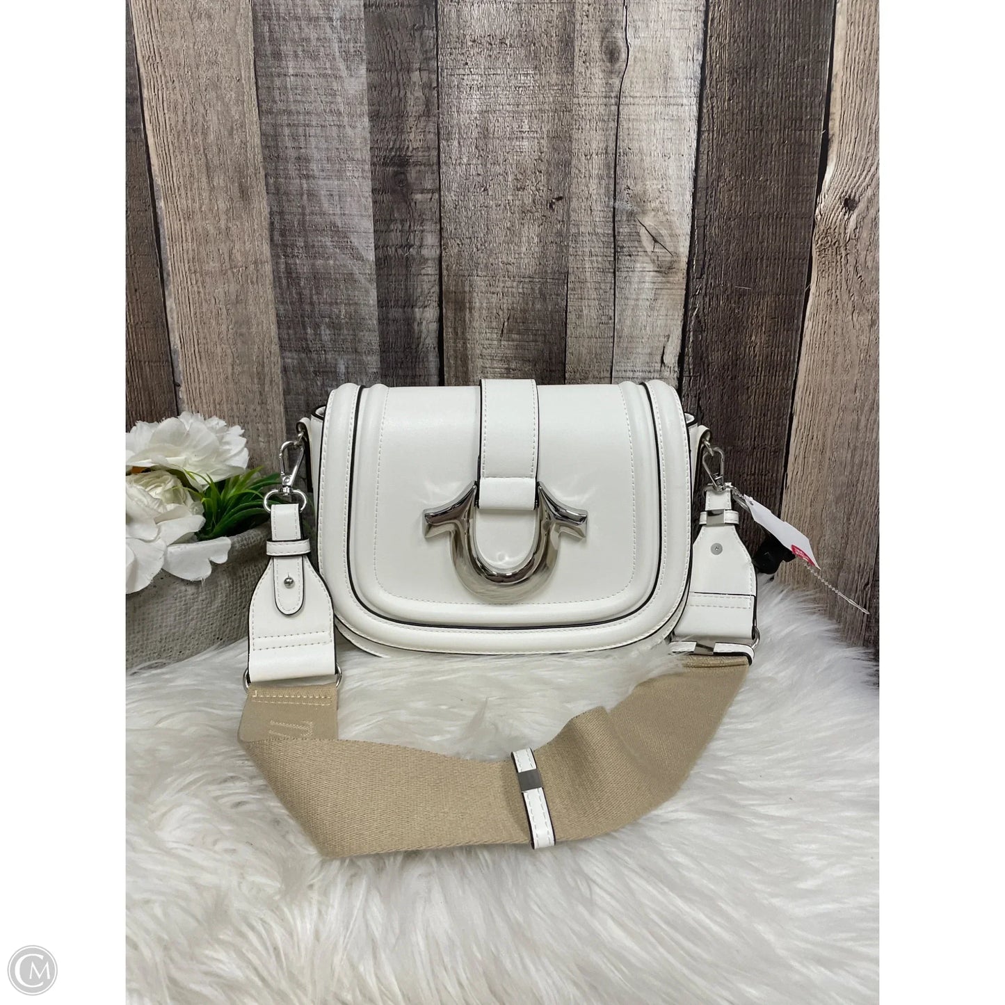 Crossbody Leather By True Religion, Size: Medium