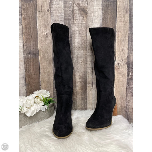 Boots Knee Heels By Target In Black, Size: 9.5