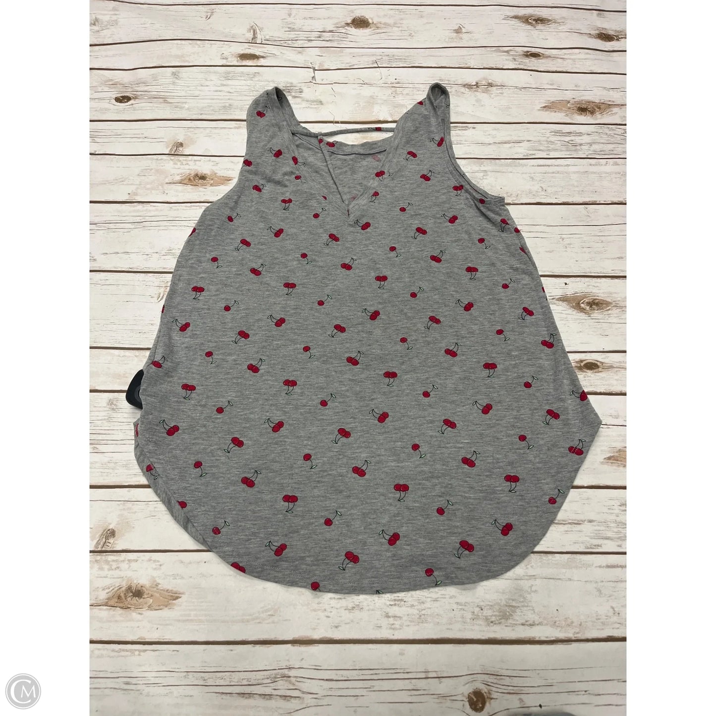 Top Sleeveless By Zoe And Liv In Grey, Size: L