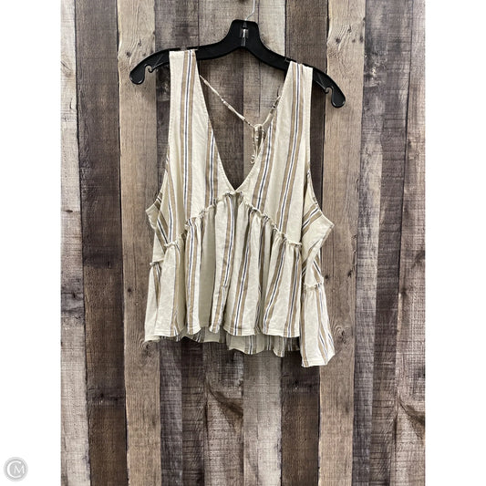 Top Sleeveless By American Eagle In Multi-colored, Size: Xl