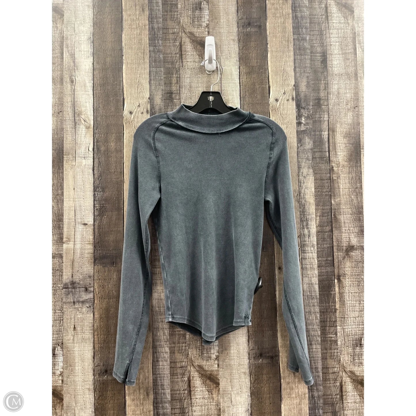 Top Long Sleeve By We The Free In Grey, Size: L