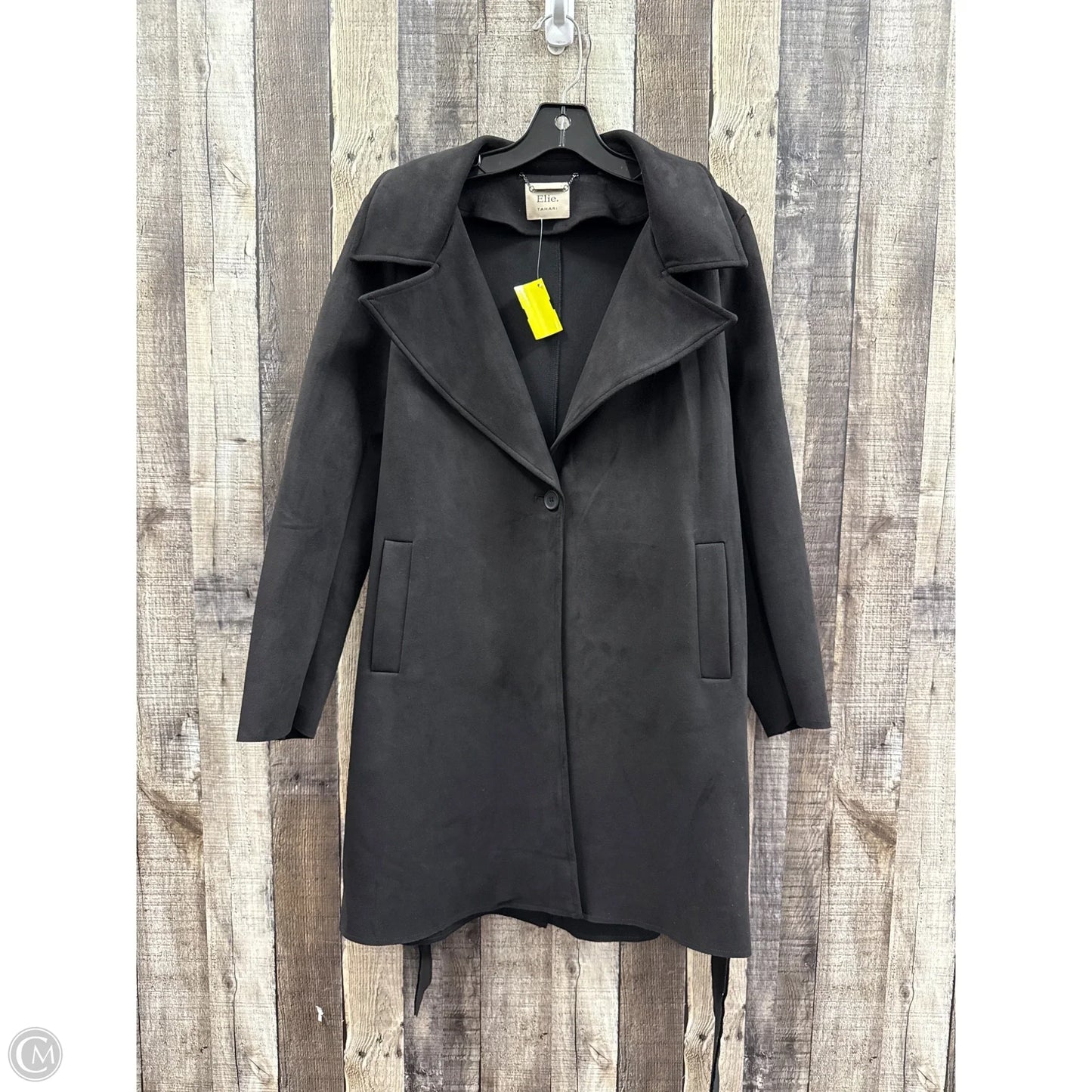 Coat Other By Tahari In Black, Size: M