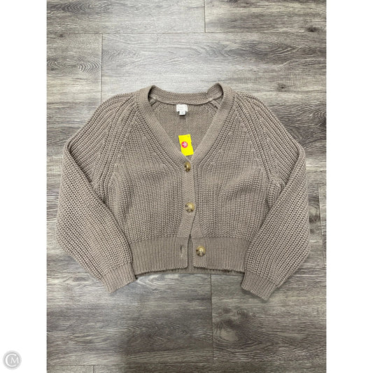 Cardigan By A New Day In Tan, Size: L