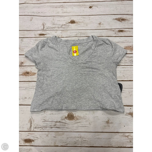 Top Short Sleeve Basic By Universal Standard In Grey, Size: S