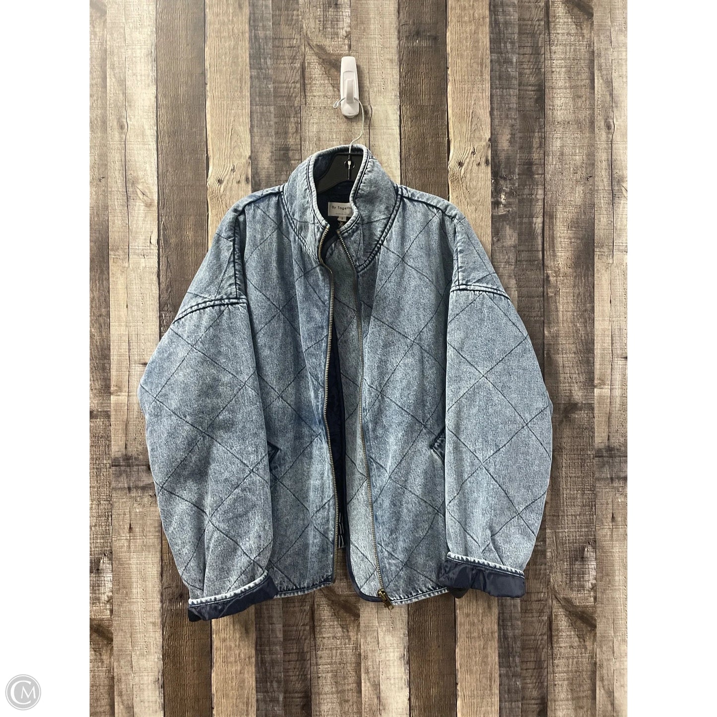 Jacket Denim By By Together In Blue, Size: S