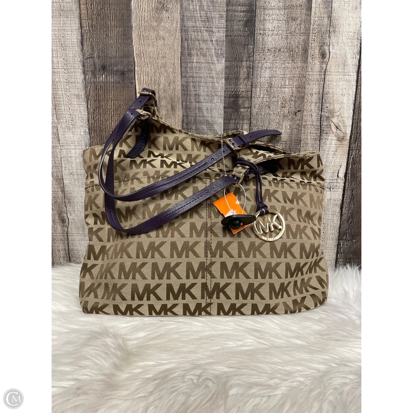 Handbag Designer By Michael Kors, Size: Large