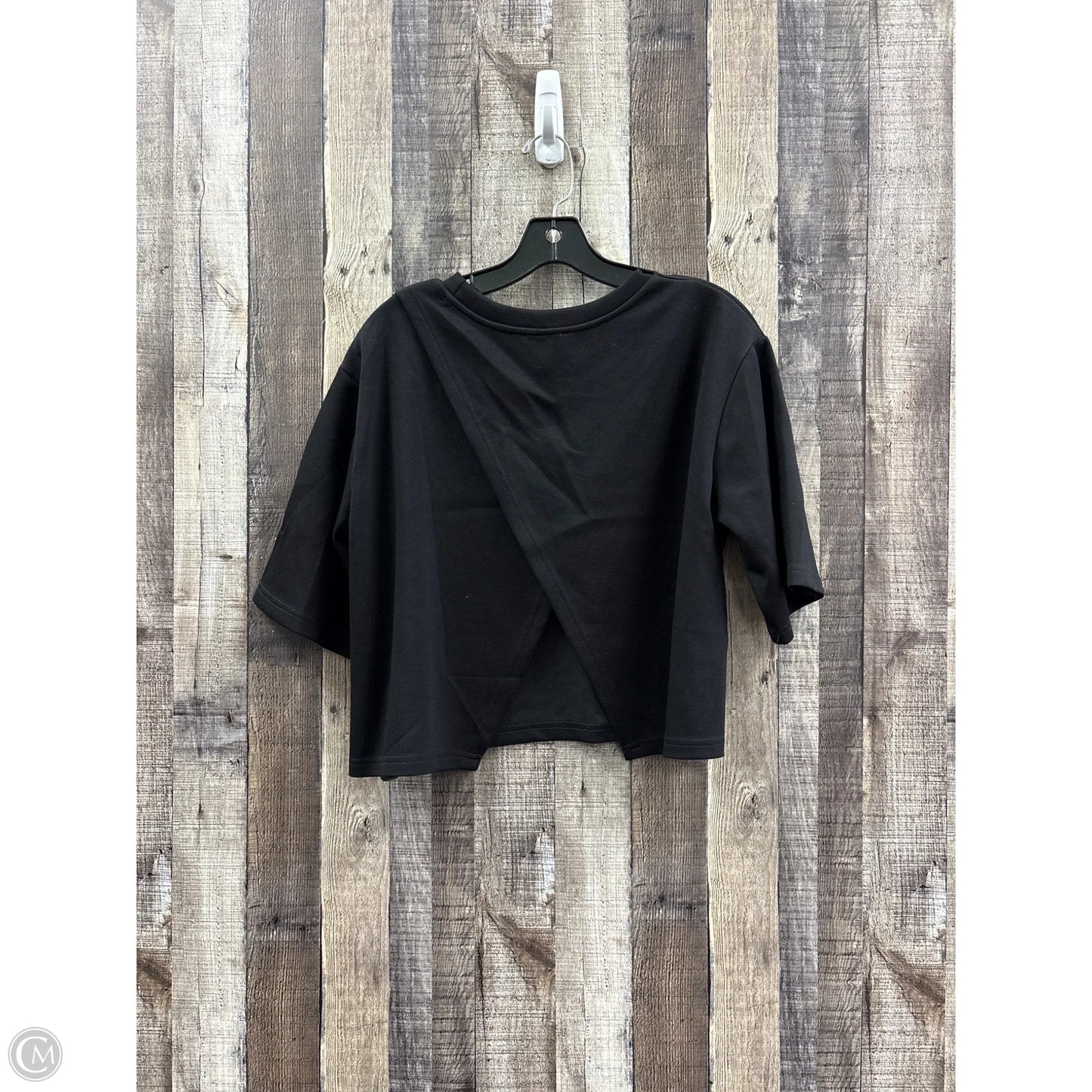 Top Short Sleeve By Cme In Black, Size: Xs