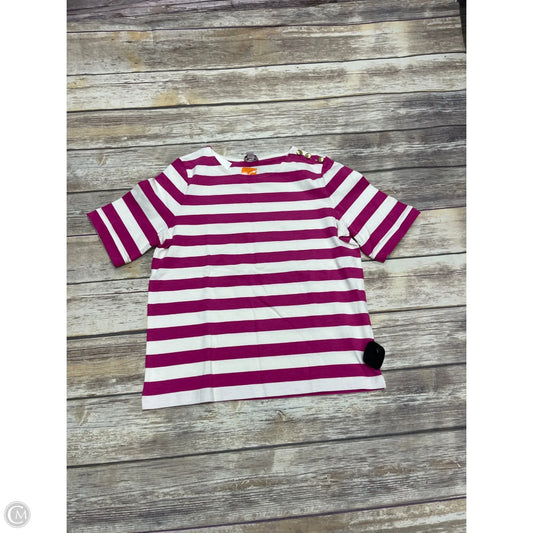 Top Short Sleeve By J. Crew In Striped Pattern, Size: Xs