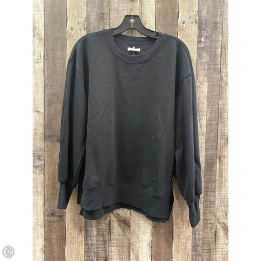 Sweatshirt Crewneck By Maurices In Black, Size: M