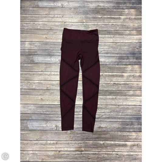 Athletic Pants By Mono B In Red, Size: S