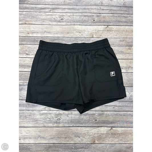 Athletic Shorts By Fila In Black, Size: S