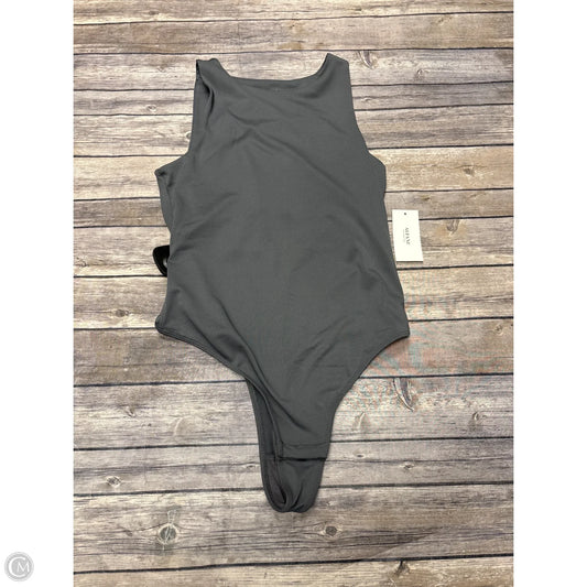 Bodysuit By Alfani In Grey, Size: S