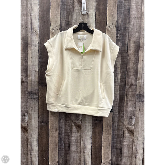 Top Sleeveless By Simply Southern In Cream, Size: Xl