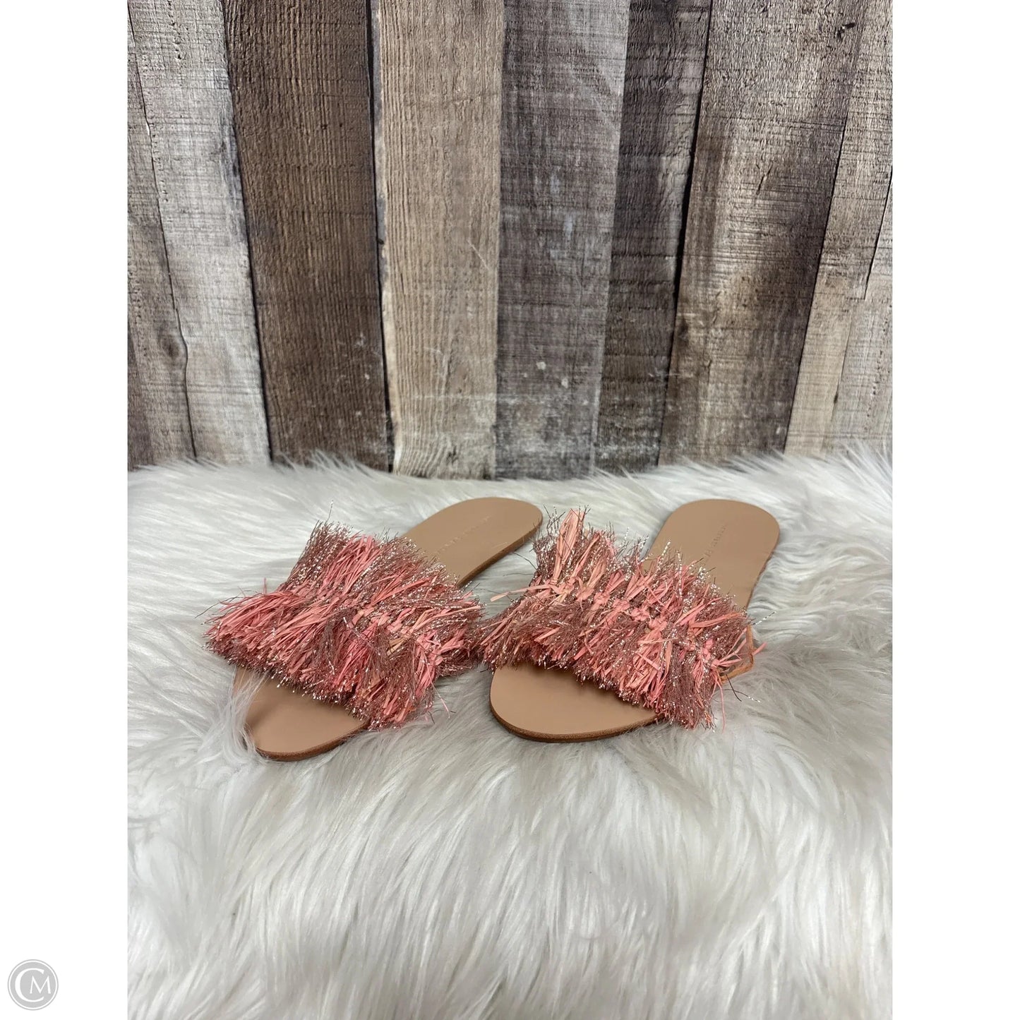Sandals Flats By Loeffler Randall In Pink, Size: 7.5