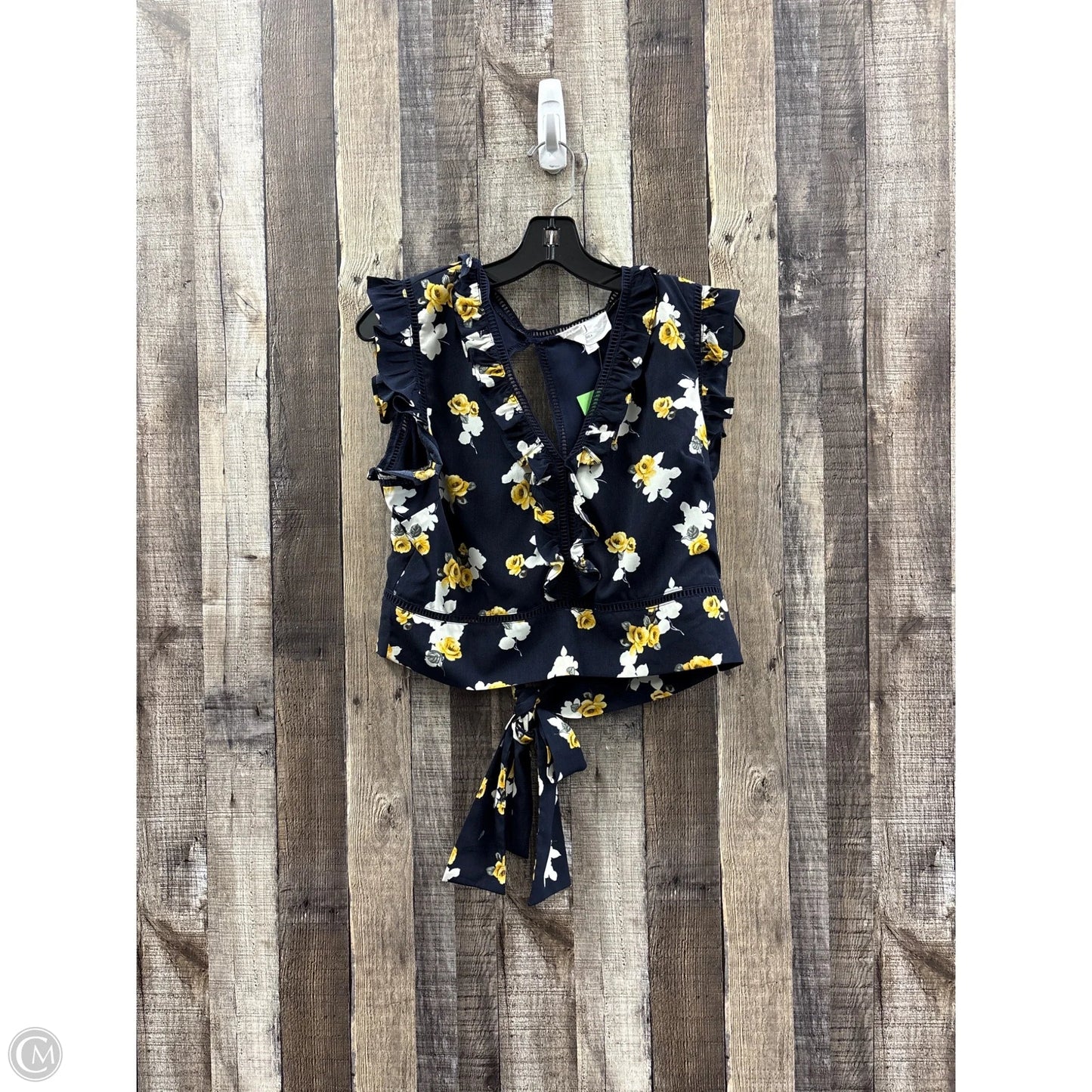 Top Sleeveless By J By Joie In Floral Print, Size: Xl
