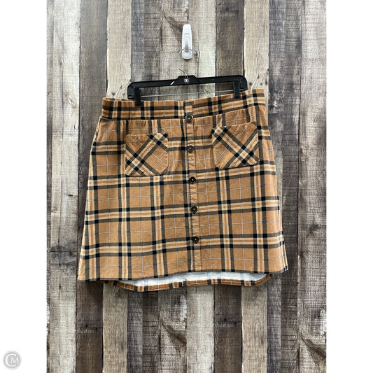 Skirt Mini & Short By Torrid In Multi-colored, Size: 2x