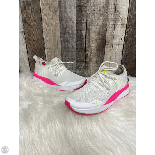 Shoes Athletic By Puma In White, Size: 7.5