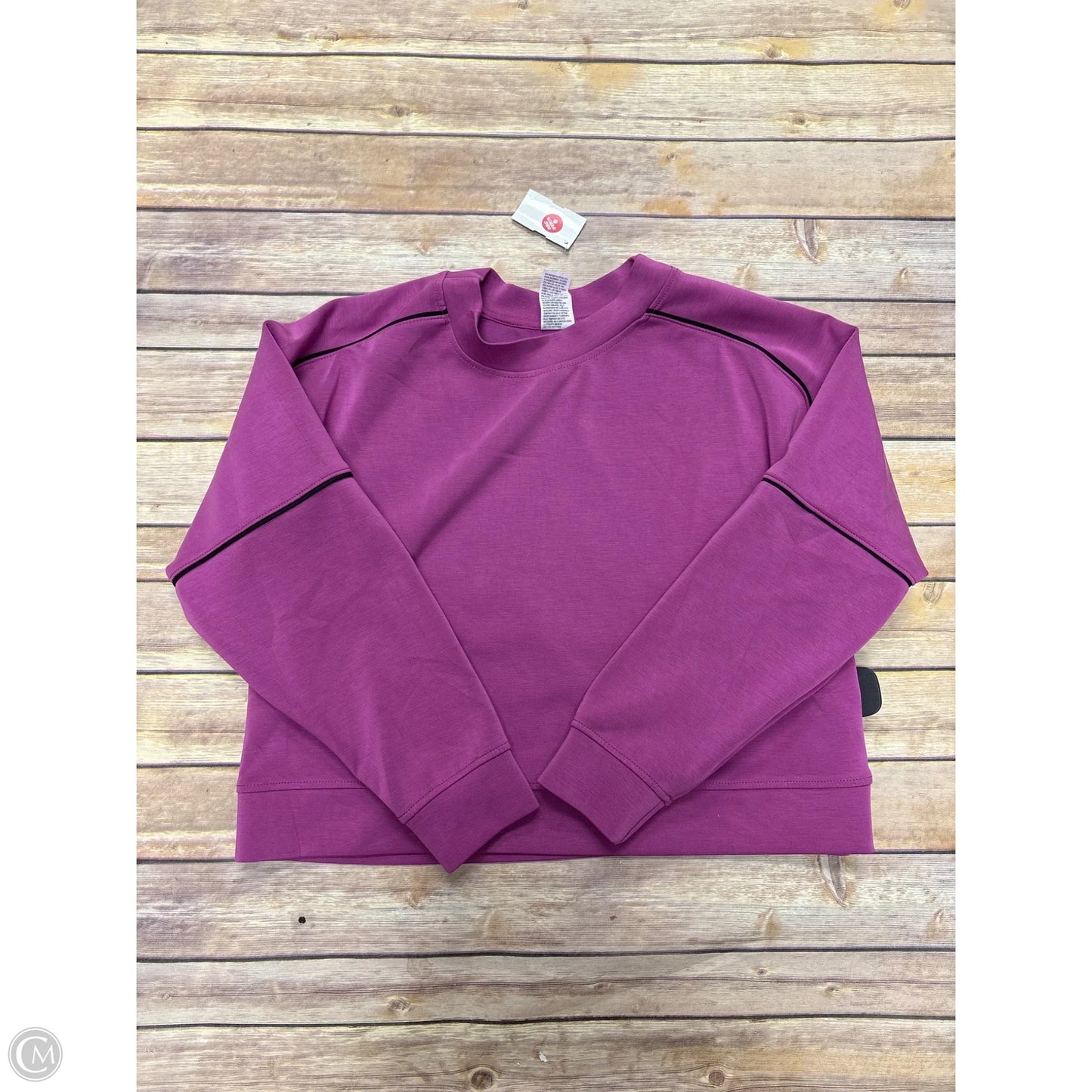 Athletic Sweatshirt Crewneck By All In Motion In Purple, Size: M