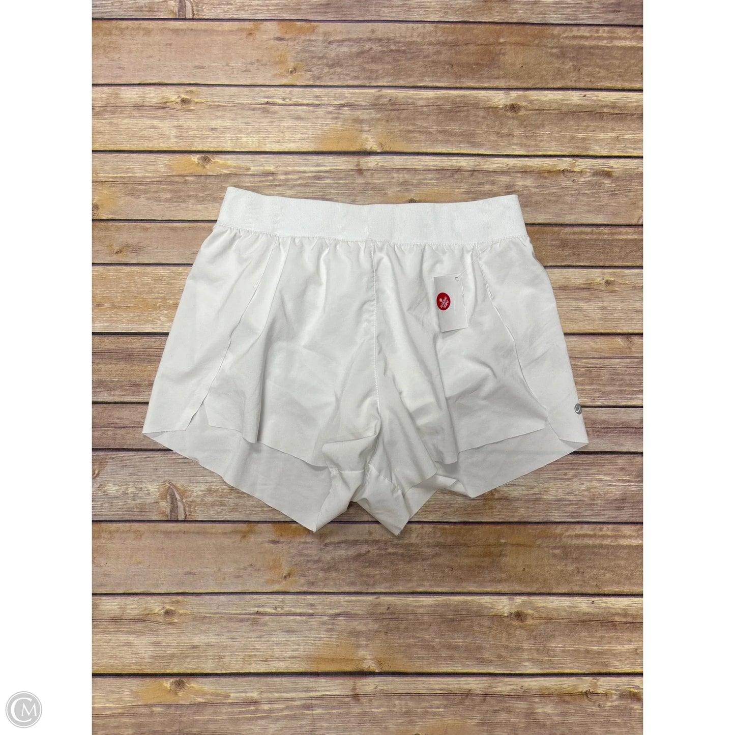 Athletic Shorts By Crz Yoga In White, Size: S